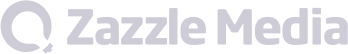 Logo de Zazzle Media, cliente de marketing digital de Ashtar Creations.